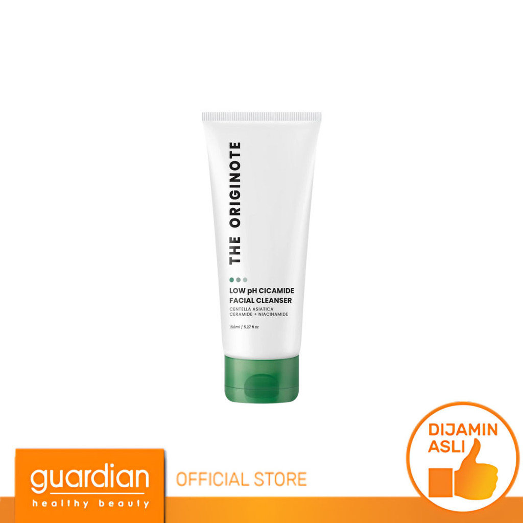 The Originote Low pH Cicamide Facial Cleanser - Pembersih Wajah Low pH Melembabkan Kulit 150Ml