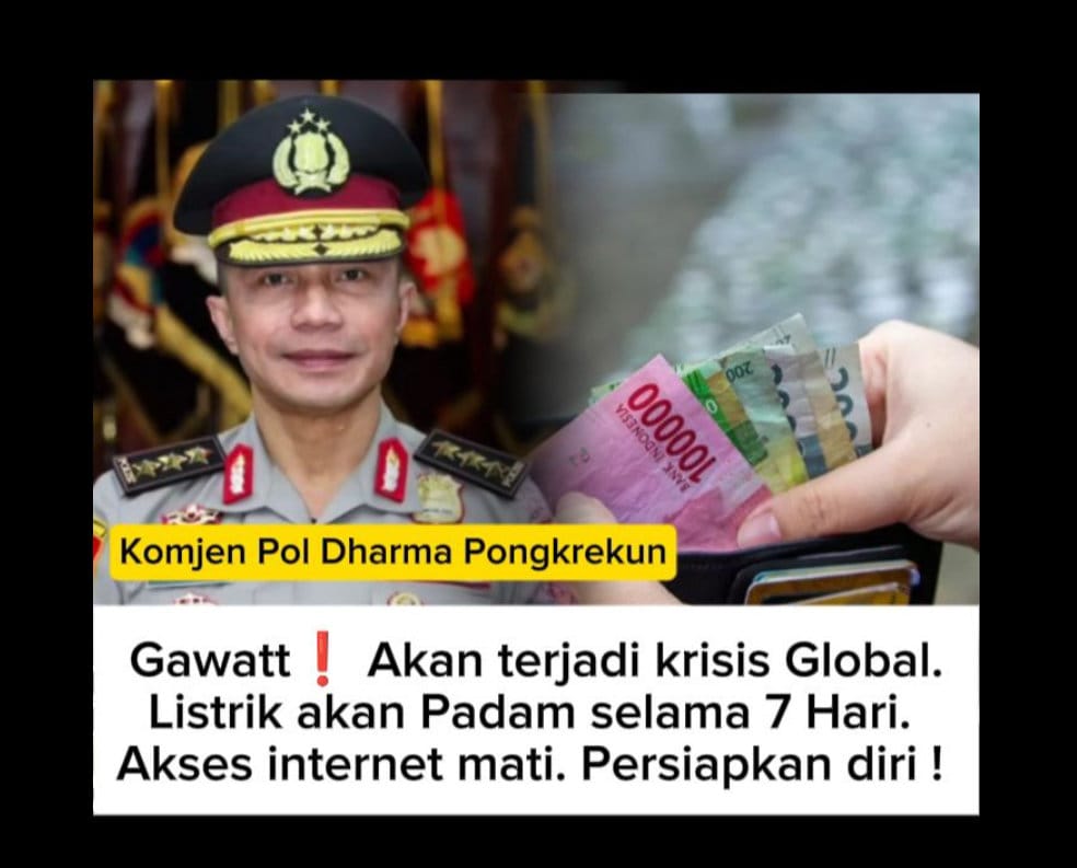 Periksa Fakta Listrik akan Padam Selama 7 Hari