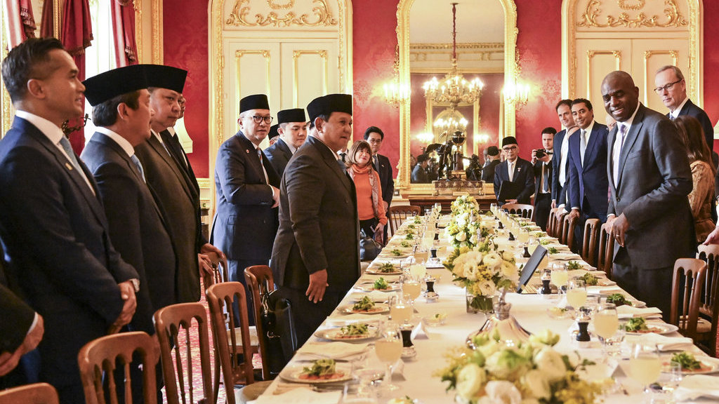 Presiden Prabowo bertemu Wakil PM Inggris di Lancaster House