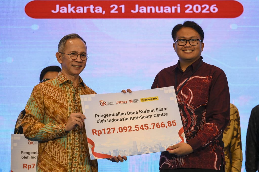 OJK kembalikan dana Rp161 miliar korban scam