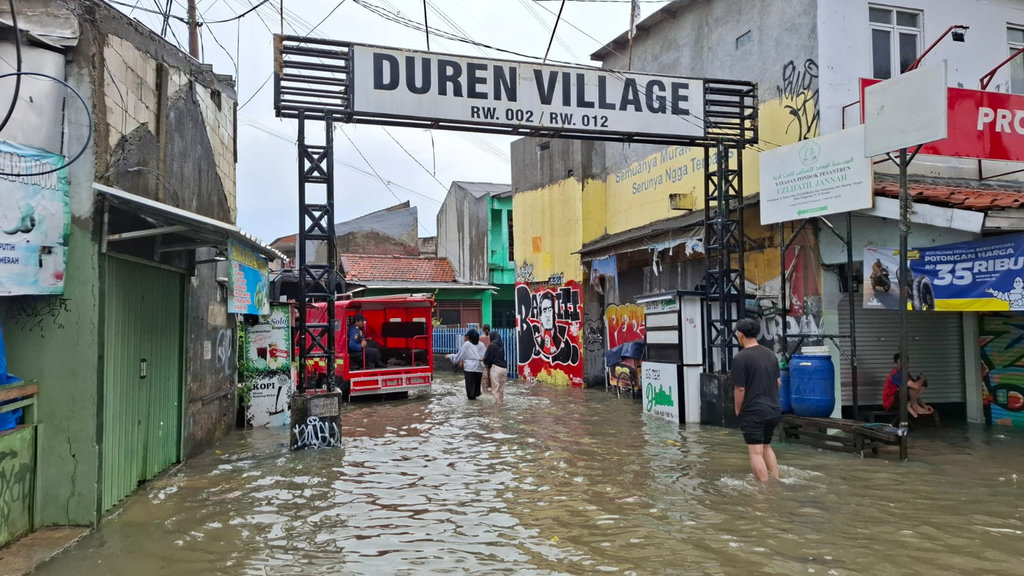 Perumahan Ciledug Indah Terendam Banjir