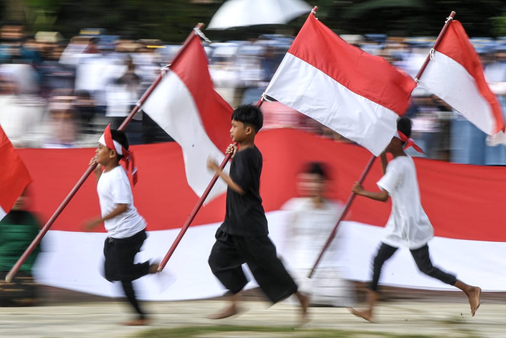 Teatrikal Perjuangan Merah Putih ke-79 di Sangasanga