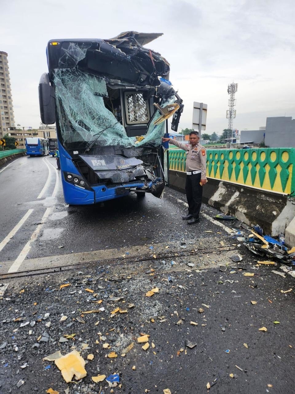 Kecelakaan Bus Transjakarta