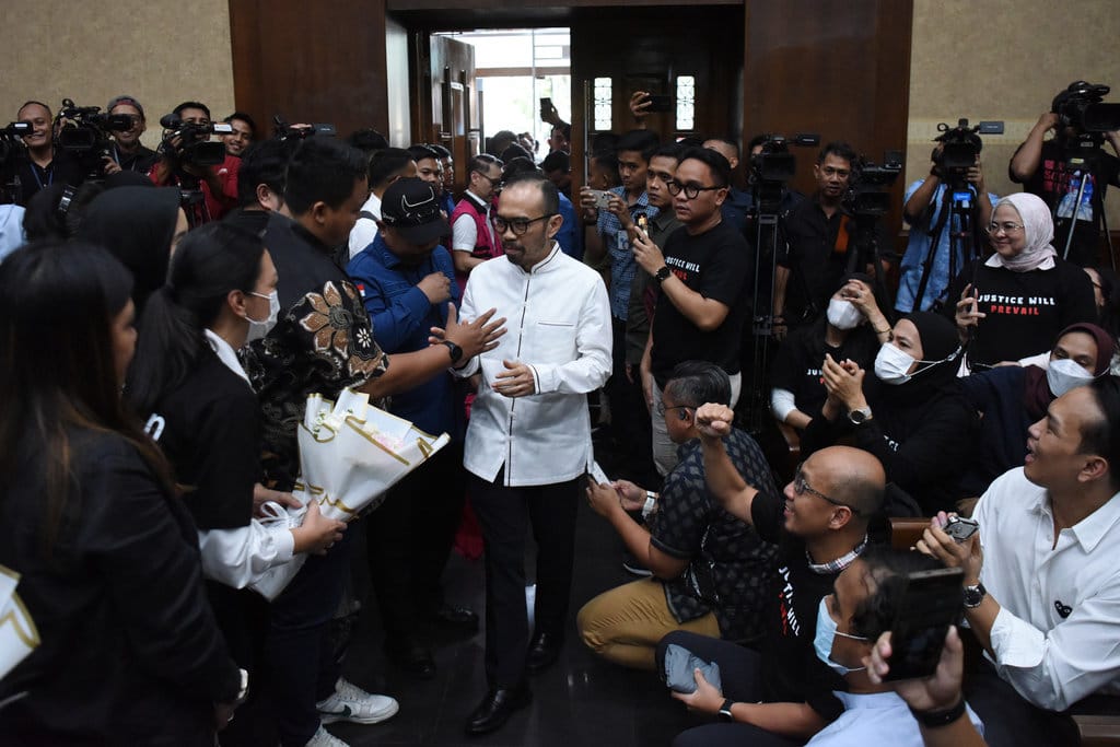 Sidang putusan Riva Siahaan