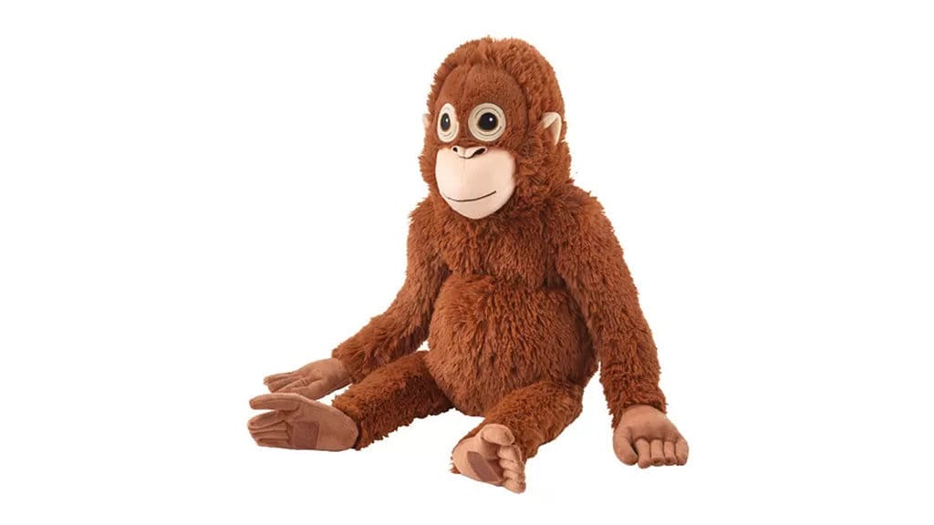 ilustrasi boneka orang utan Punch