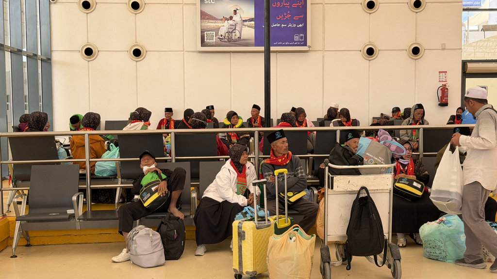 Jemaah Umrah Tiba di Tanah Air