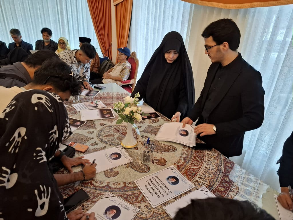 Suasana rumah dinas Duta Besar Iran untuk Indonesia