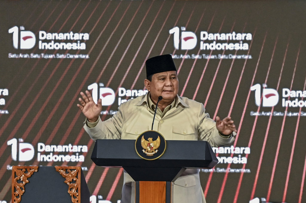 Prabowo Minta Masyarakat Bersyukur Indonesia Tak Krisis Air