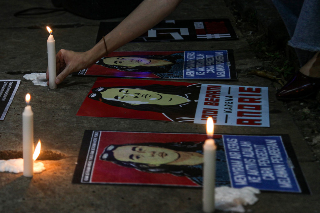 Empat Penyiram Air Keras Andrie Yunus Dikenakan Pasal Berlapis