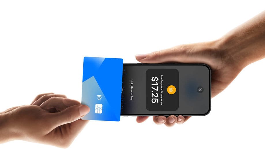 ilustrasi Tap to Pay iPhone
