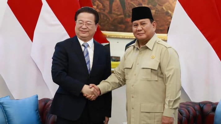 Prabowo Terima Menteri Keamanan Negara Cina