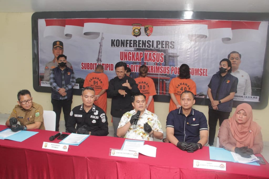 Hacker di Sumsel Kuras Dana BOS Rp942 Juta buat Pesta Sabu
