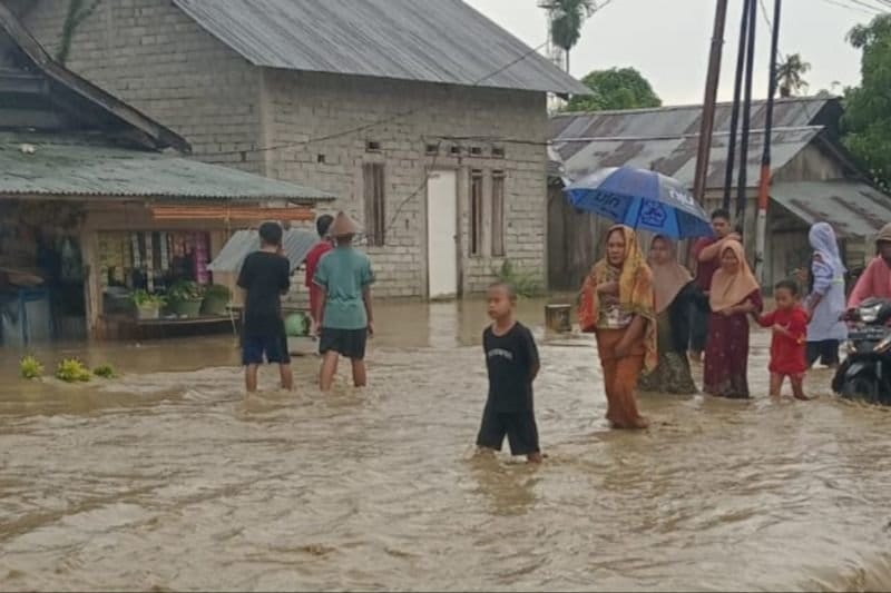 552 Rumah Warga Terdampak Banjir di Donggala Sulteng