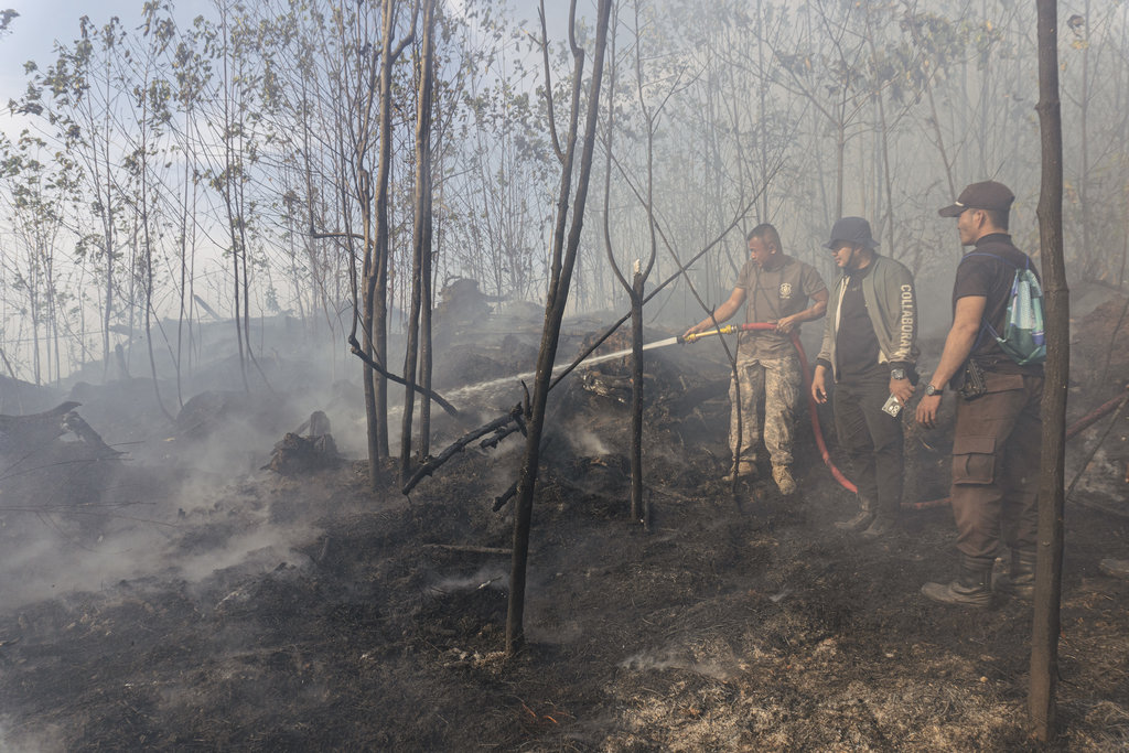 Atasi Karhutla Riau: 11 Ton Garam Disemai untuk Modifikasi Cuaca