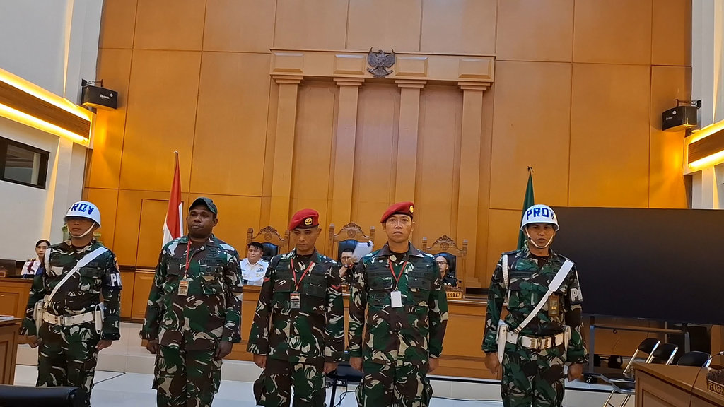 3 Prajurit TNI Didakwa Pembunuhan Berencana Kepala Bank BUMN