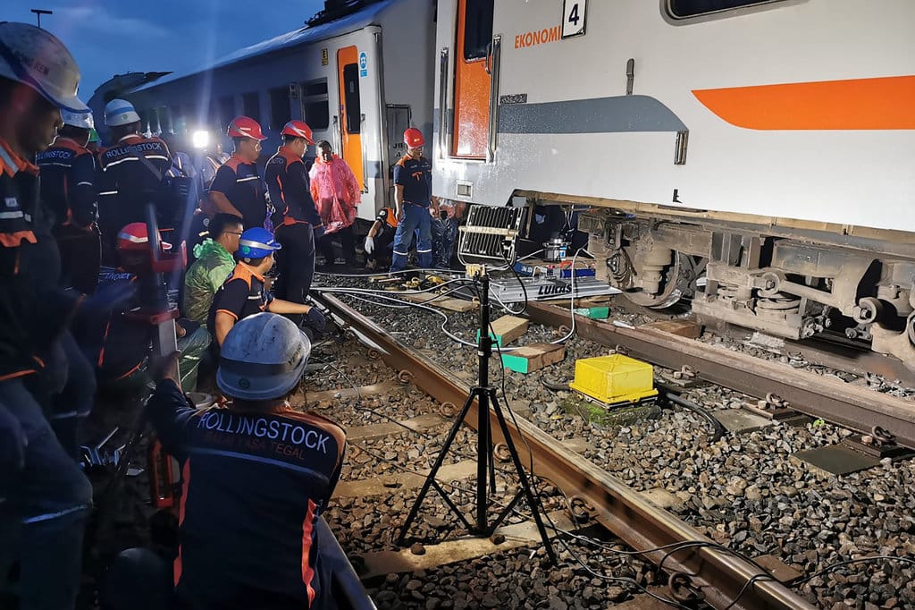 Jalur KA Bumiayu Kembali Normal Usai Evakuasi KA Bangunkarta