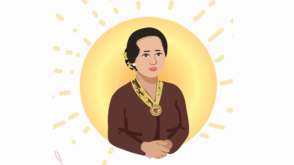 Contoh Gambar Mewarnai Tema Hari Kartini Anak TK & SD yang Mudah