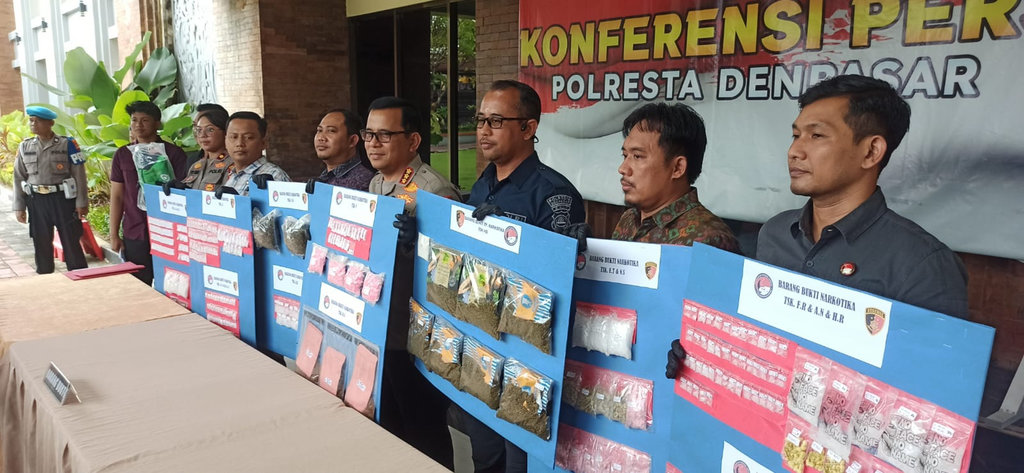 WN Belarus Ditangkap di Badung karena Edarkan Ganja dan Kokain