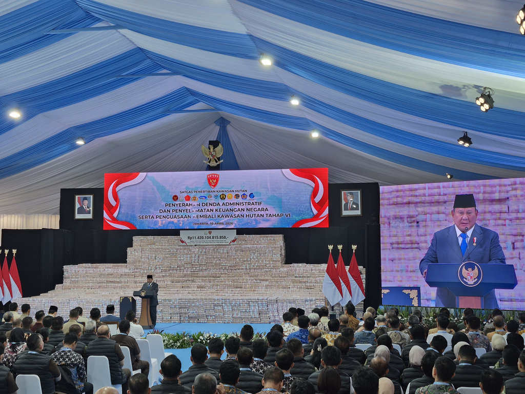 Prabowo Ungkap Satgas PKH Telah Selamatkan Rp370 T atau 10% APBN