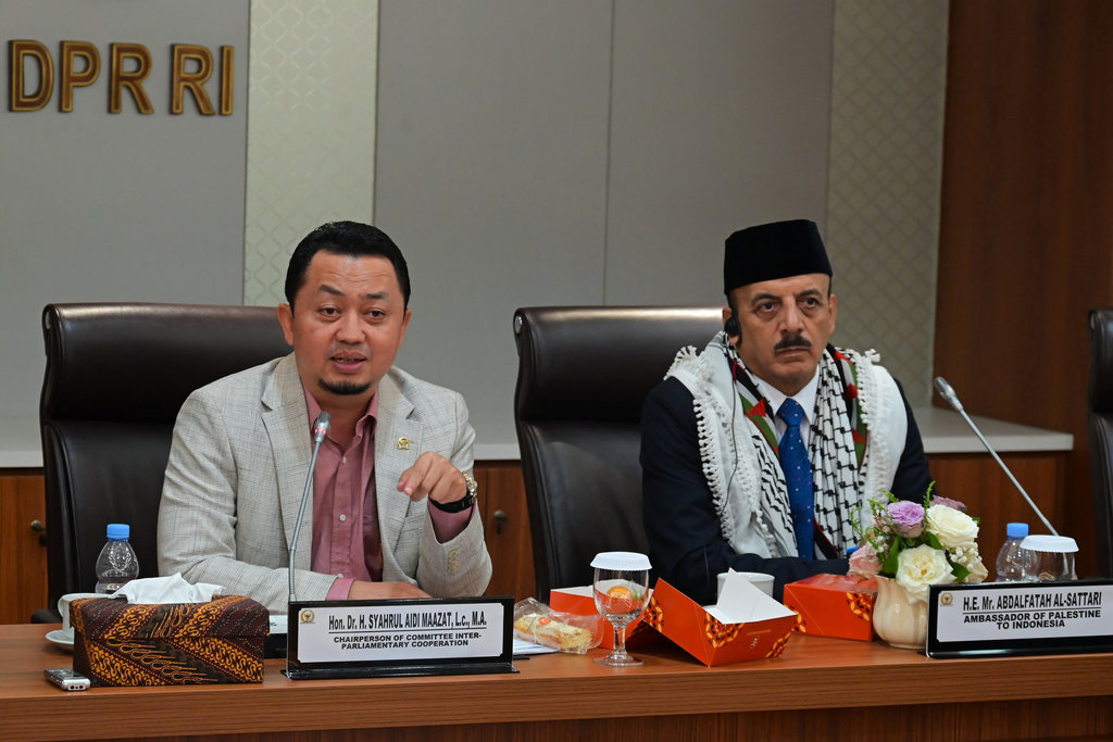 BKSAP Perkuat Sinergi Parlemen & NGO Dukung Perjuangan Palestina