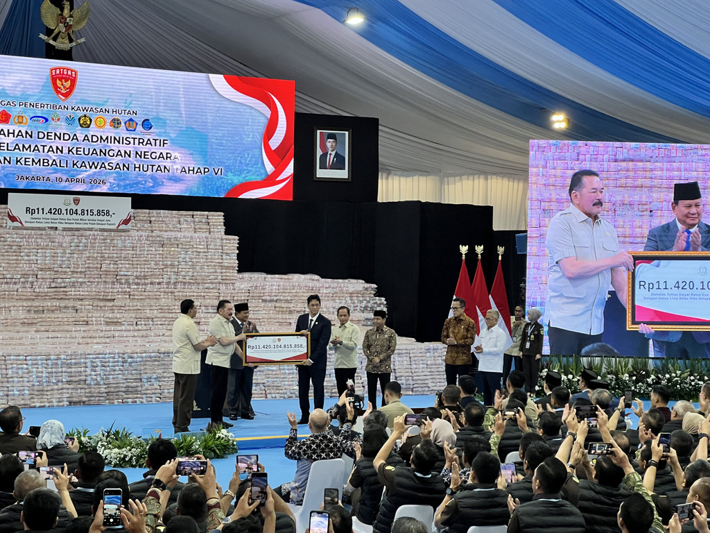 Jaksa Agung: Satgas PKH Kuasai Lagi 5,8 Juta Hektare Lahan Hutan