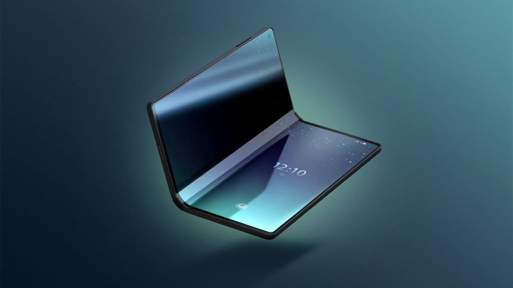 Ilustrasi Smartphone Lipat