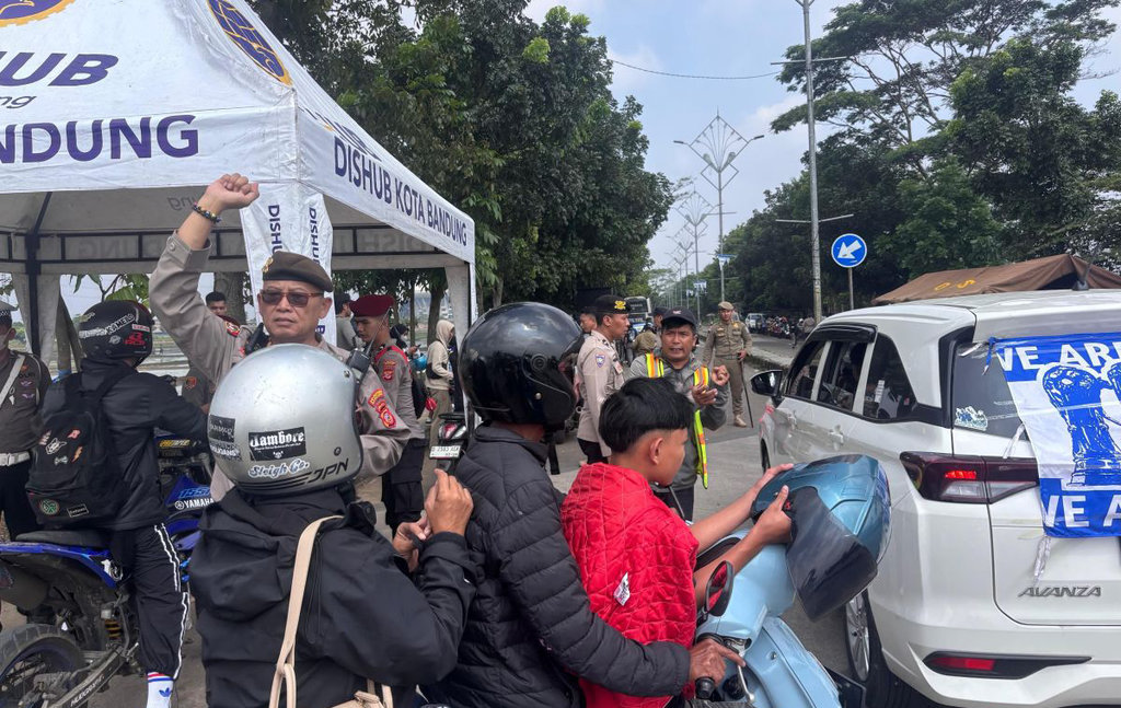 2.106 Personel Kepolisian Amankan Laga Persib vs Bali United