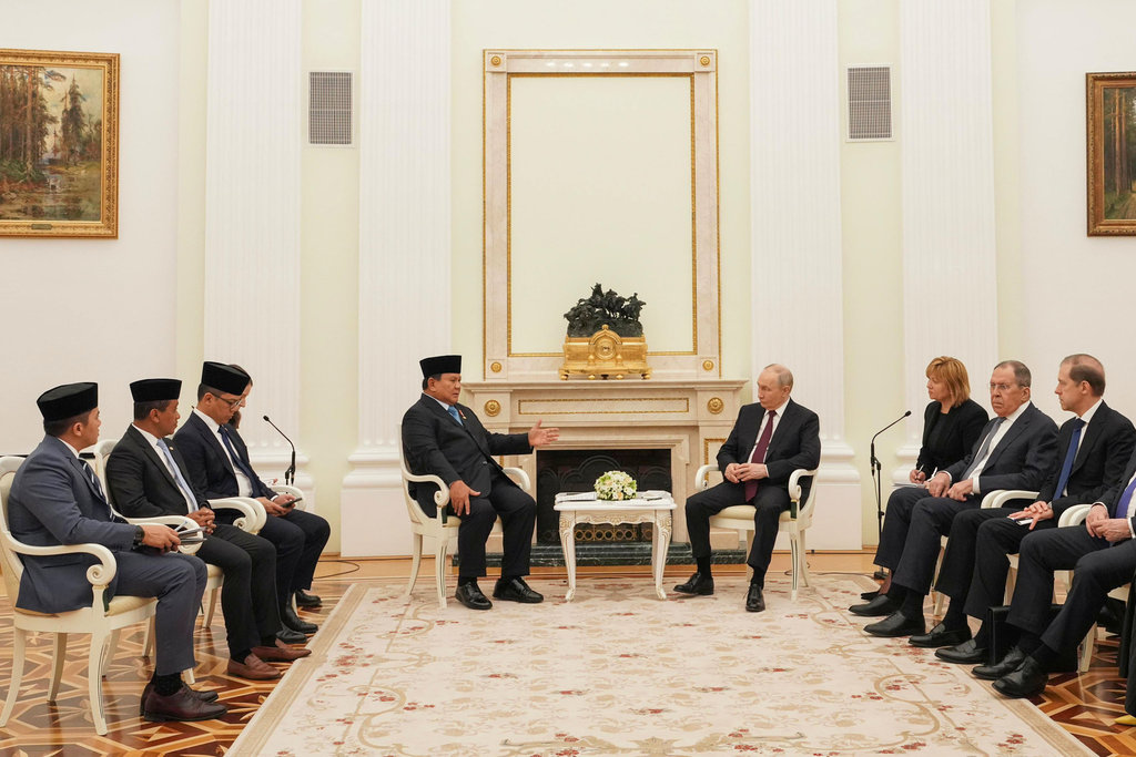 Pertemuan Presiden Prabowo dengan Presiden Putin