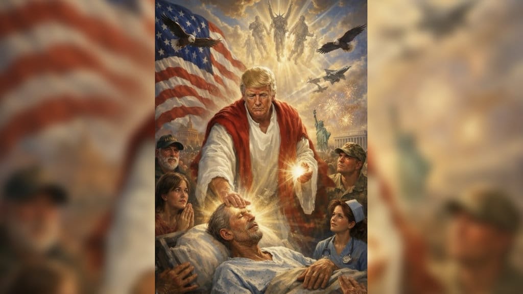 Trump Dikecam Usai Olok Paus Leo & Posting Dirinya Jadi Yesus