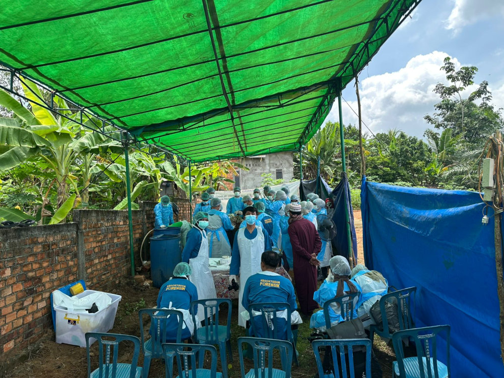 Polisi Bongkar Makam ODGJ di Banyuasin, Diduga Tewas Dianiaya