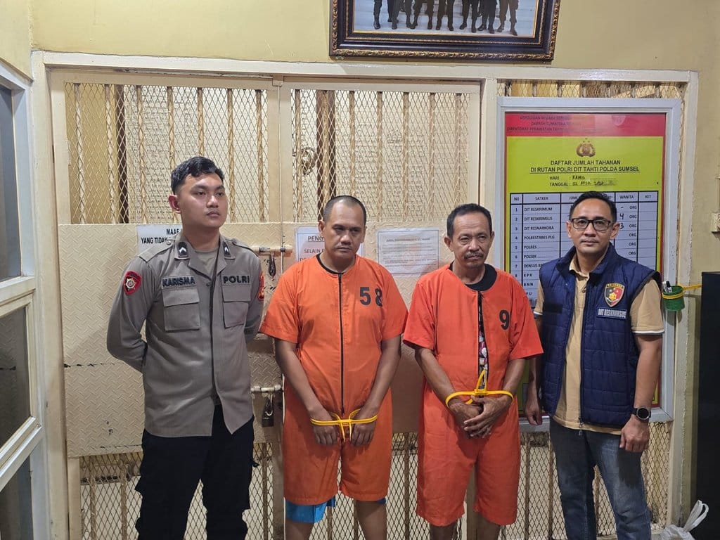 Polisi Tangkap 3 Pemodal 11 Sumur Minyak Ilegal Terbakar di Muba