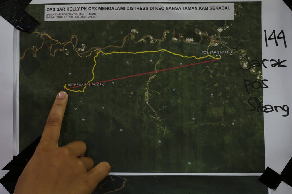 KNKT Usut Penyebab Awal Jatuhnya Helikopter PK-CFX dalam 30 Hari