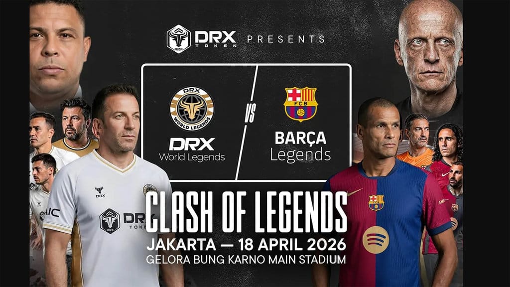 Live Streaming Clash of Legends Barca vs World XI & Jam Tayang