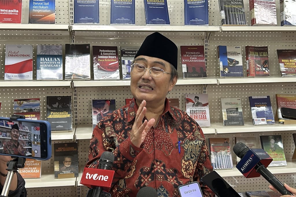 Jimly Singgung Mekanisme Pemilihan Hakim MK saat Luncurkan Buku