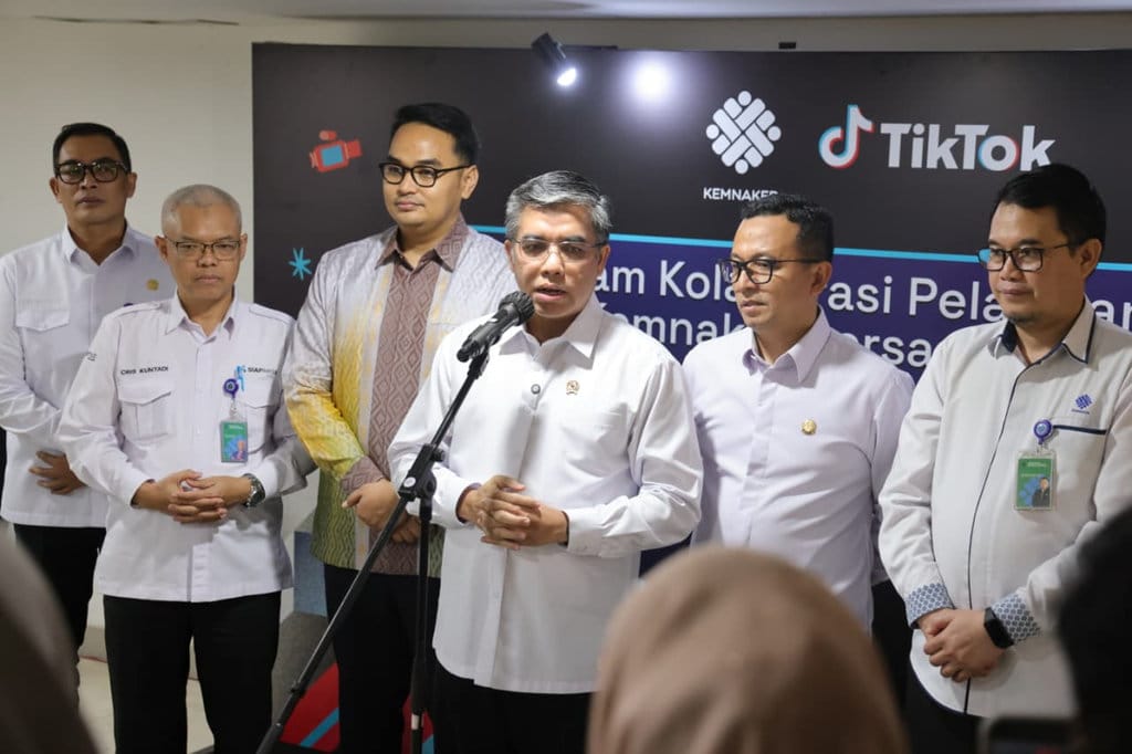 Kemnaker Ajak TikTok Latih Talenta Digital & Buka Peluang Kerja