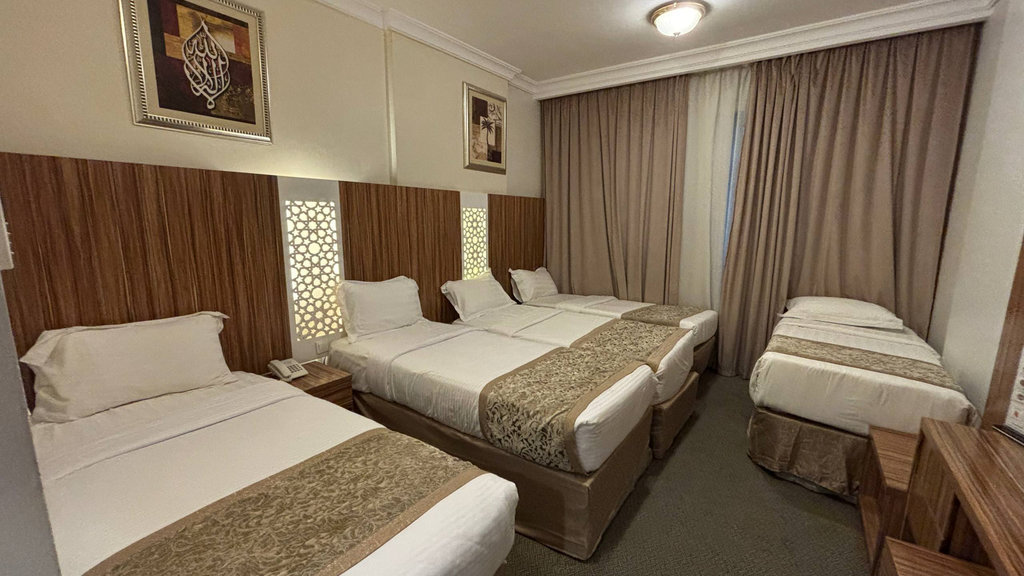 Kamar hotel jemaah haji Indonesia di Madinah