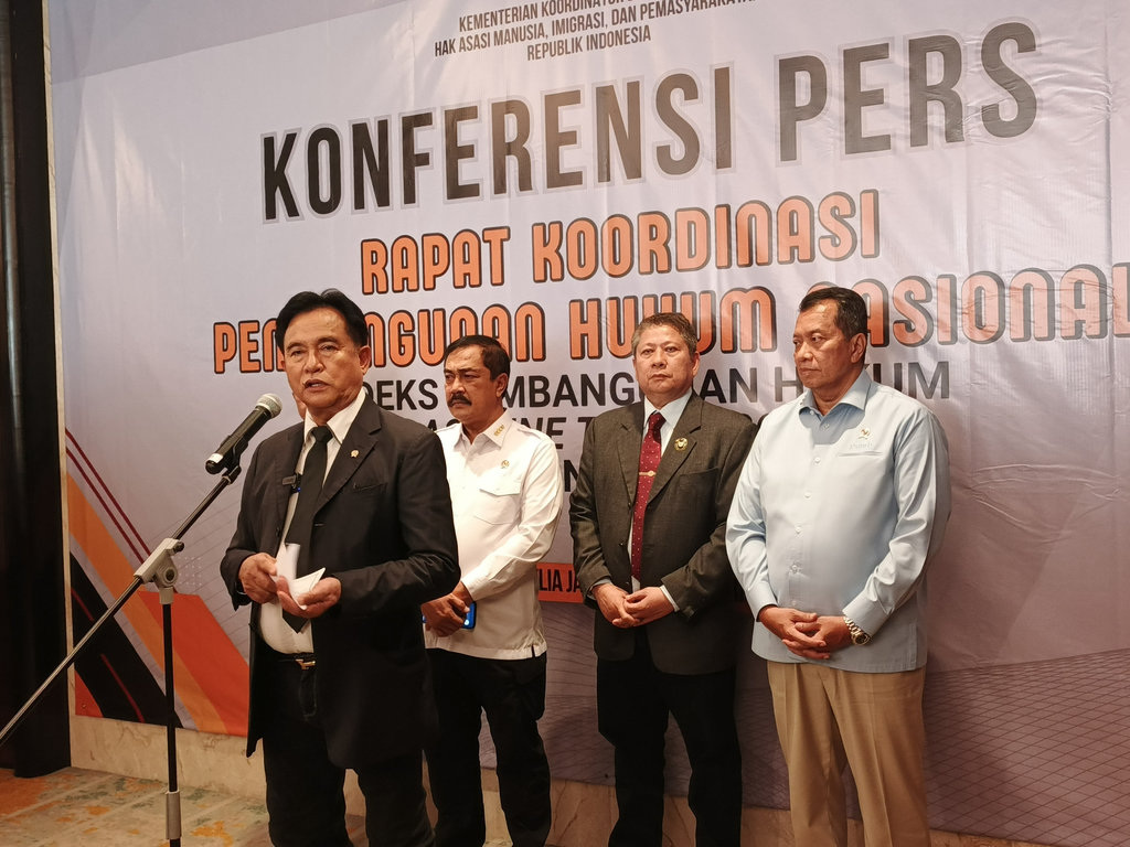 Pemerintah Targetkan Kenaikan Indeks Pembangunan Hukum 2026