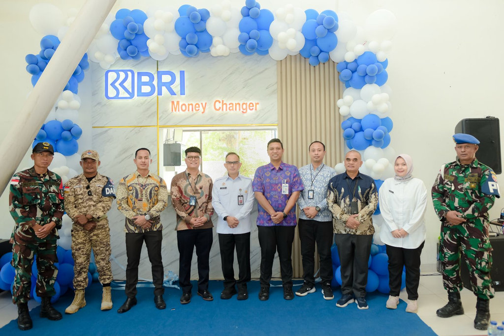 Prkuat Rupiah, BRI Resmikan Money Changer di PLBN Motaain