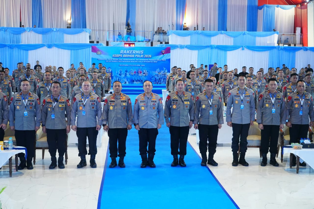 Rakernis Korbrimob Polri 2026