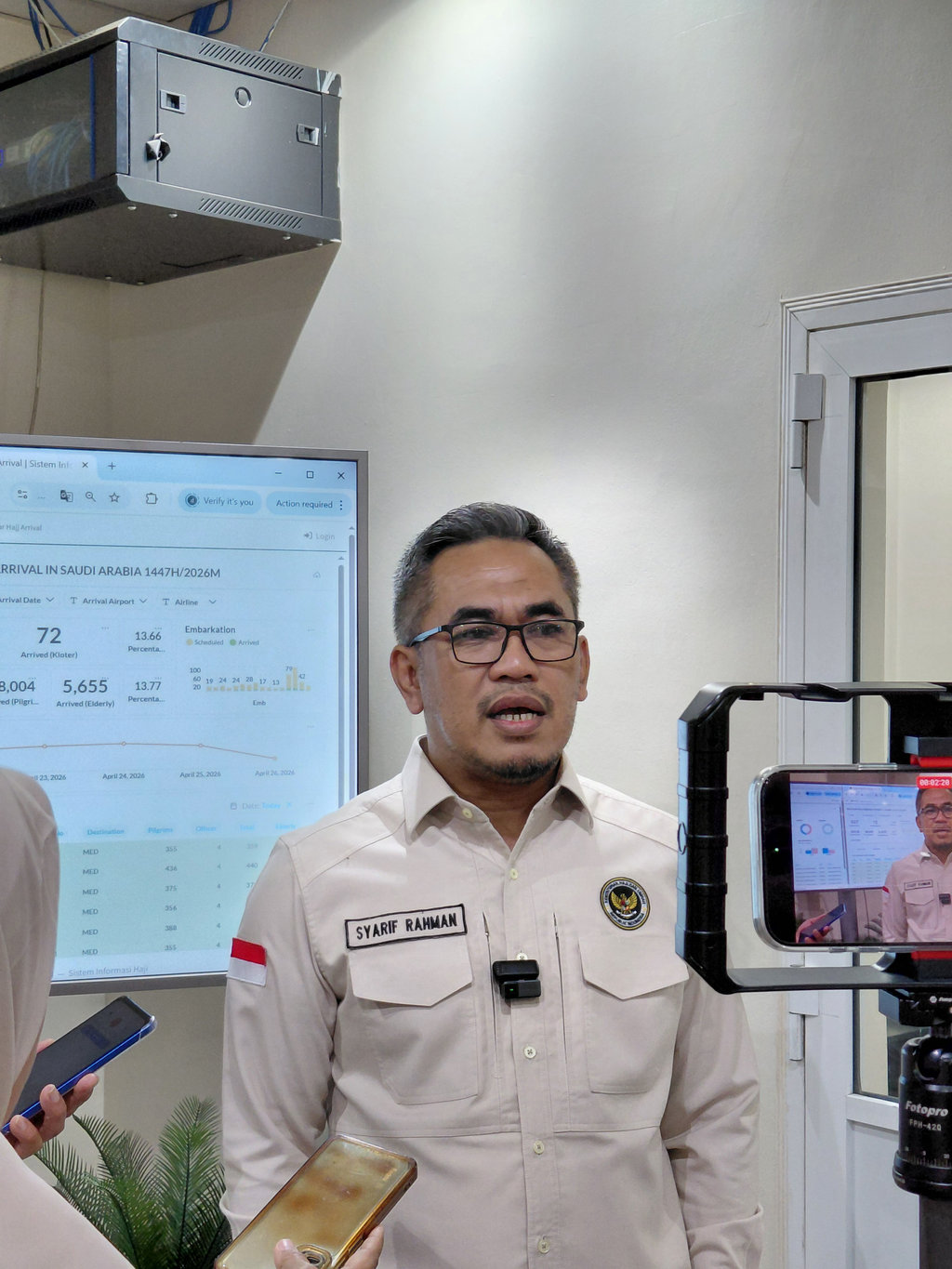 Jemaah Haji Berkursi Roda Dilayani Bus Khusus ke Masjidil Haram