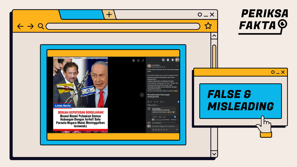 Salah, Brunei Putuskan Hubungan Diplomatik dengan Israel