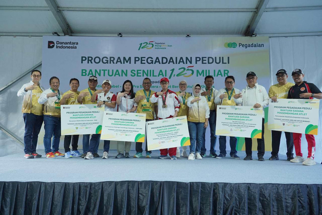 Pegadaian Sukses Gelar Tring! Golden Run 2026 di Senayan