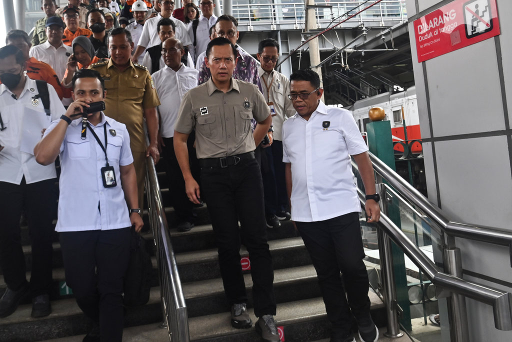 AHY: KAI Upayakan Kondisi Stasiun Bekasi Timur Normal Malam Ini