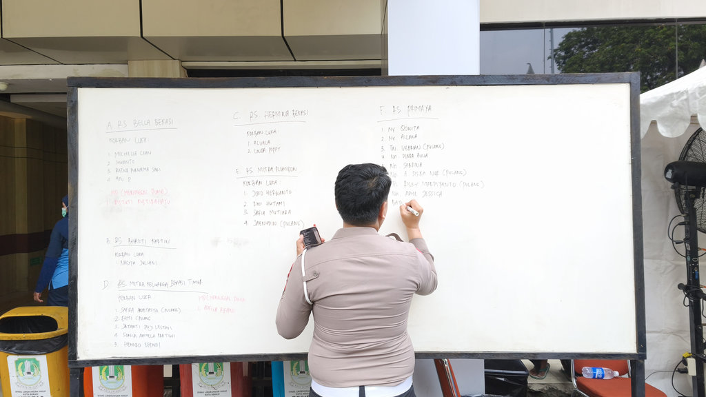 Daftar Nama 50 Korban Kecelakaan Kereta Dirawat di RSUD Bekasi