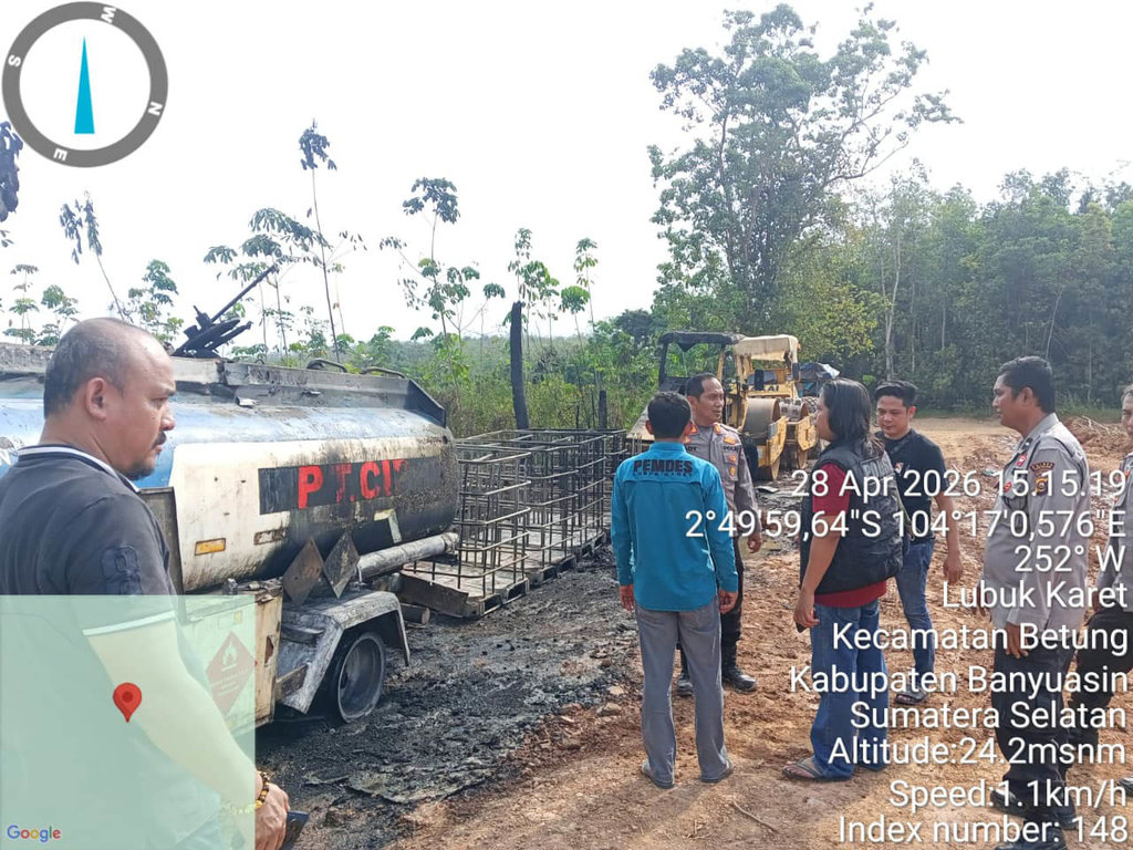 Tangki Penampungan BBM di Sumsel Meledak, 4 Pekerja Luka Berat