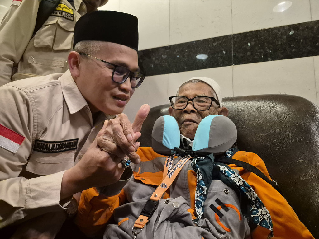 Pesan Mardijiyono, Jemaah Haji Usia 103 Tahun: Selalu Gembira
