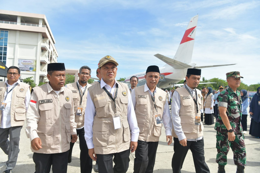 Fasilitas VIP, Jemaah Haji Aceh 2026 Naik Pesawat via Garbarata