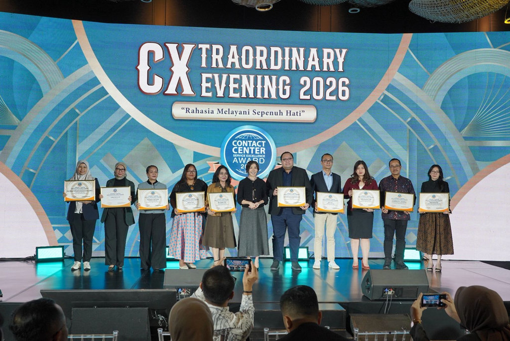 Layanan Sepenuh Hati, Pegadaian Raih Top CX Brand Award 2026