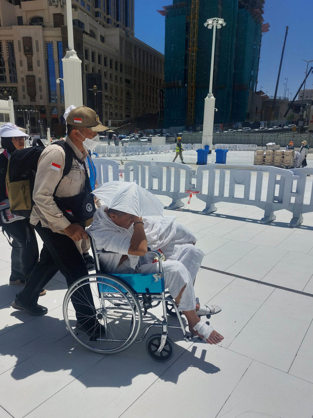 Petugas Haji Siaga 24 Jam di Masjidil Haram, Ini 10 Titik Posnya
