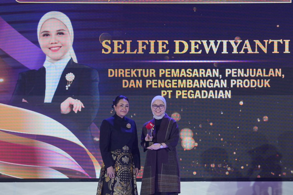 Direktur Pegadaian Raih Indonesia Leading Women Awards 2026